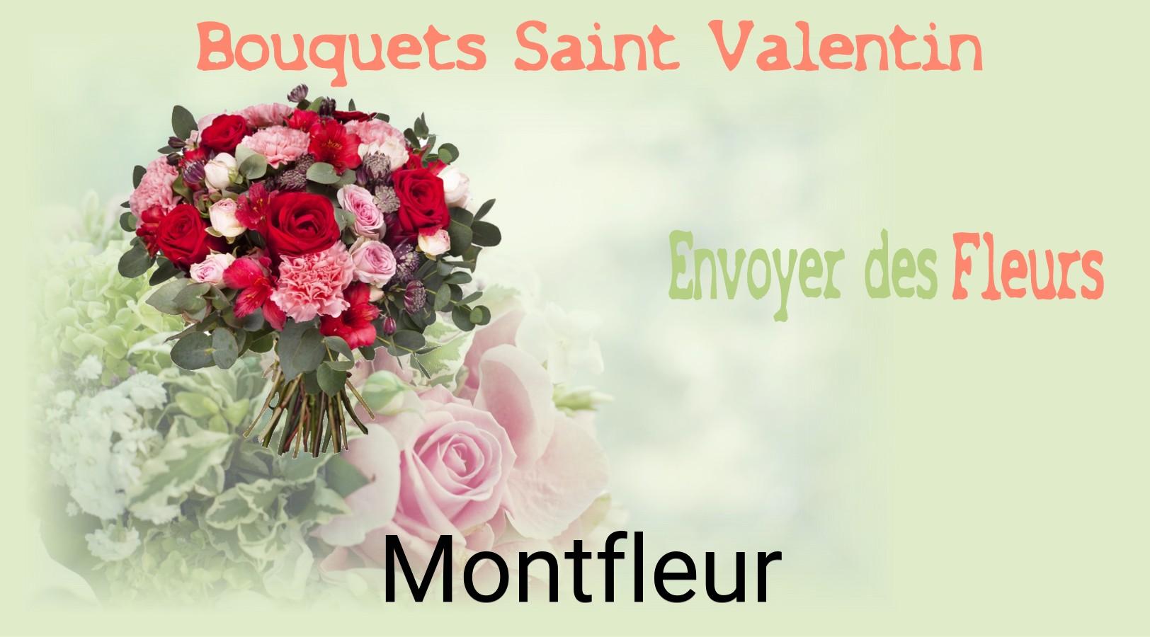 Roses de Saint-Valentin livrées à Montfleur