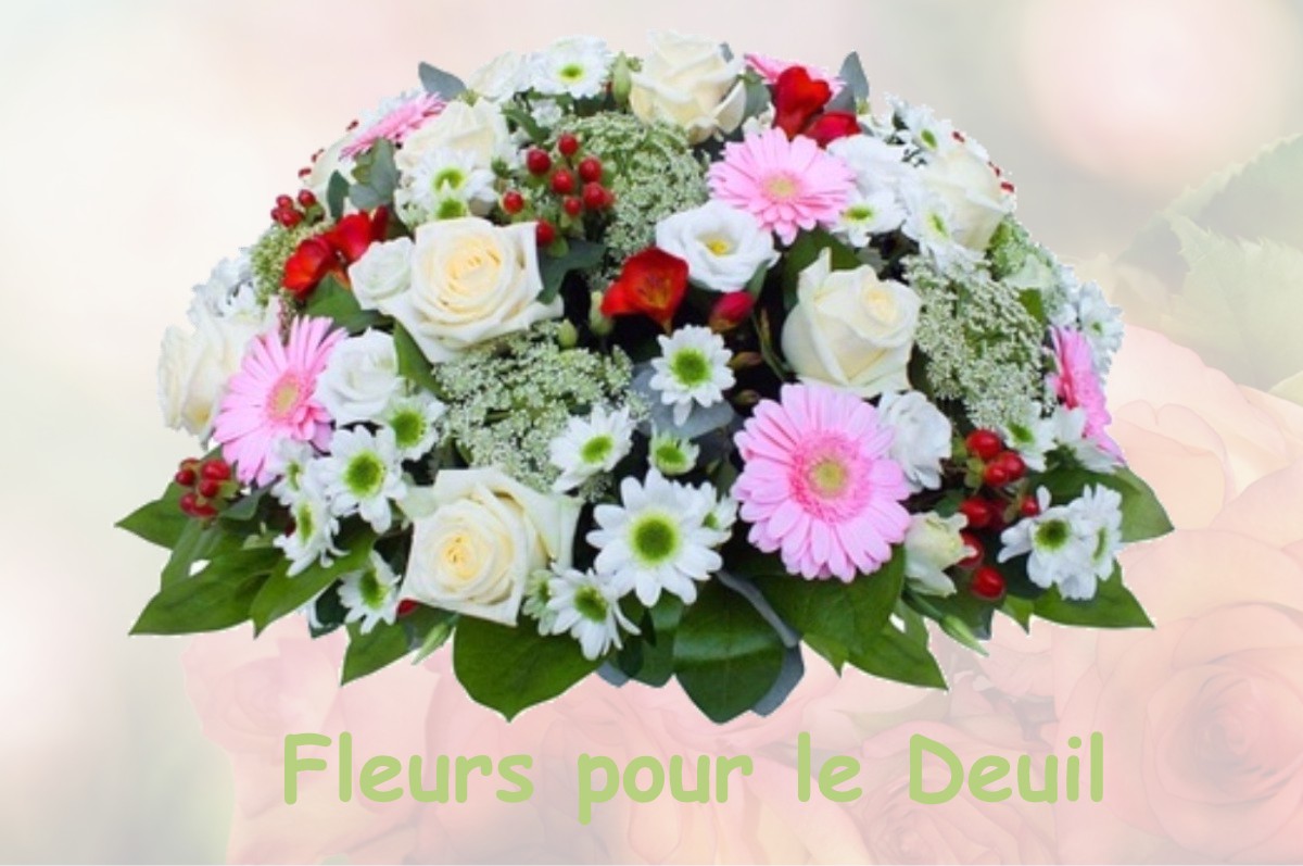 fleurs deuil MONTFLEUR